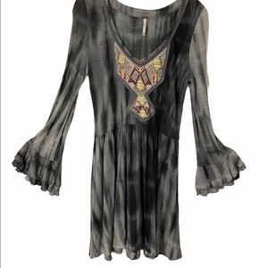 Extra small Free People dress boho flowy material